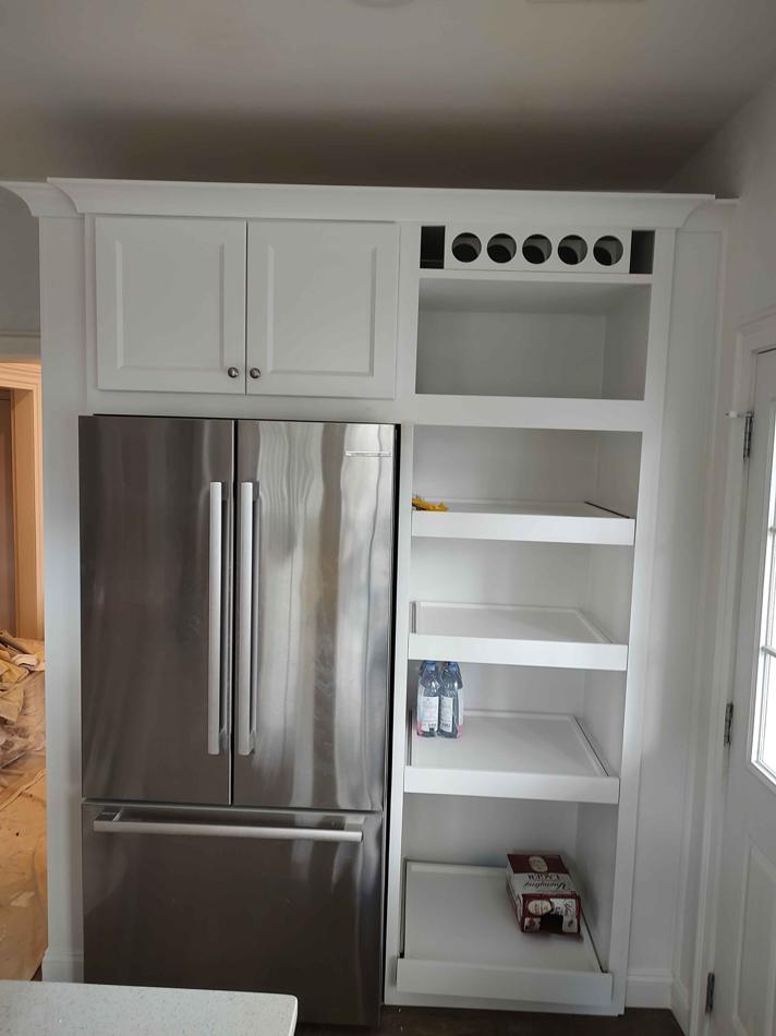 Custom kitchen cabinetry by AB6 Carpentry